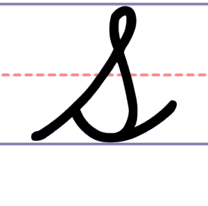 How to Write a Cursive Uppercase S