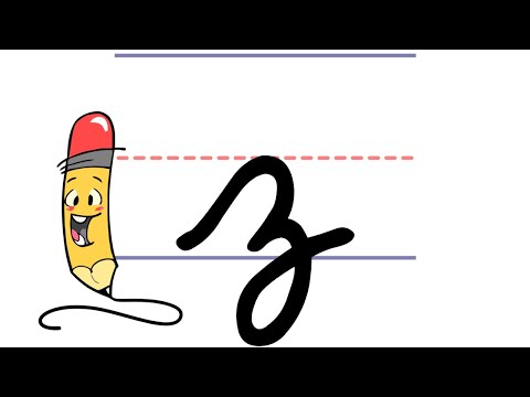 How to Write a Cursive Lowercase z - Pencil Pete's ...